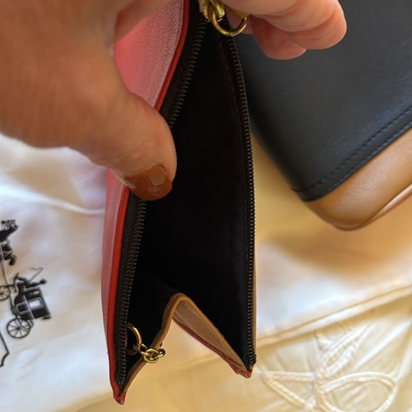 Coach clutch with matching wallet - Picture 6 of 6